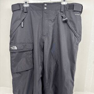 North Face Pants Men’s XL Gray HyVent Snowboard Ski Snow Winter Waterproof EUC